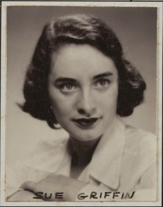 Theta Chapter Composite Detail, Sue Griffin, 1950