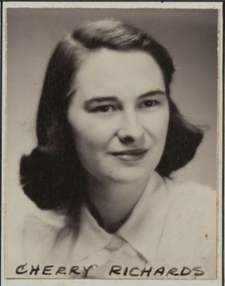 Theta Chapter Composite Detail, Cherry Richards, 1950