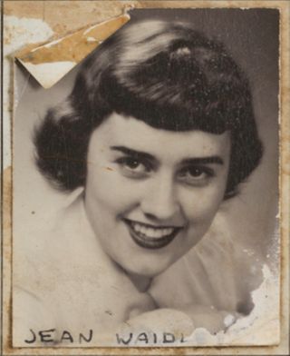 Theta Chapter Composite Detail, Jean Waidley, 1950