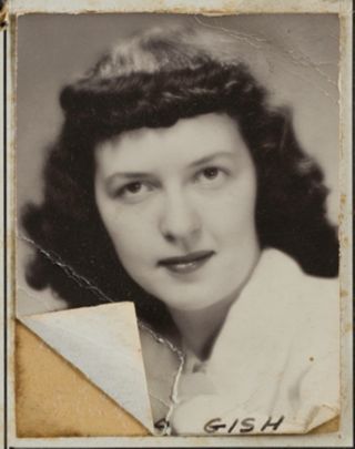 Theta Chapter Composite Detail, Lois Gish, 1950