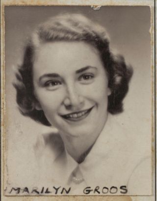 Theta Chapter Composite Detail, Marilyn Groos, 1950