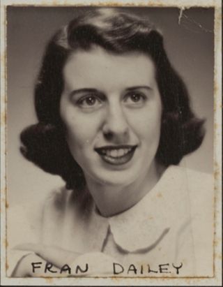 Theta Chapter Composite Detail, Fran Dailey, 1950