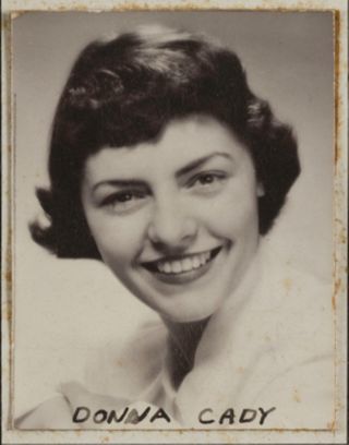 Theta Chapter Composite Detail, Donna Cady, 1950