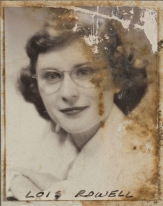 Theta Chapter Composite Detail, Lois Rowell, 1950