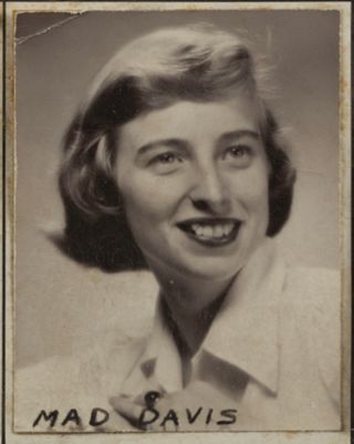 Theta Chapter Composite Detail, Mad Davis, 1950