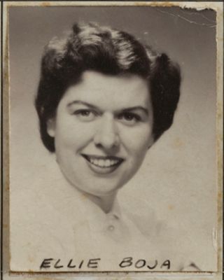 Theta Chapter Composite Detail, Ellie Boja, 1950