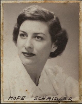 Theta Chapter Composite Detail, Hope Schaidler, 1950