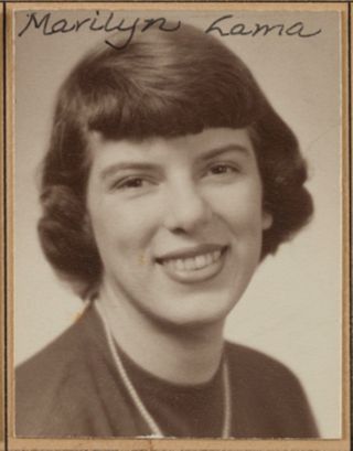 Theta Chapter Composite Detail, Marilyn Lama, 1953