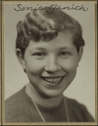 Theta Chapter Composite Detail, Sonia Janich, 1953