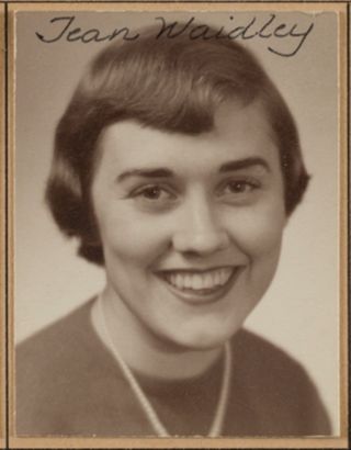 Theta Chapter Composite Detail, Jean Waidley, 1953