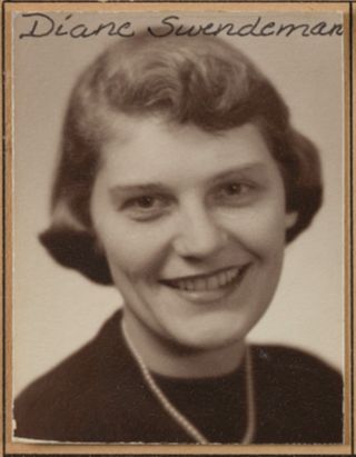 Theta Chapter Composite Detail, Diane Swendeman, 1953