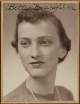 Theta Chapter Composite Detail, Betty Brassfield, 1953