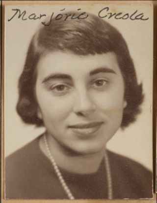 Theta Chapter Composite Detail, Marjorie Creola, 1953