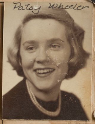 Theta Chapter Composite Detail, Patsy Wheeler, 1953