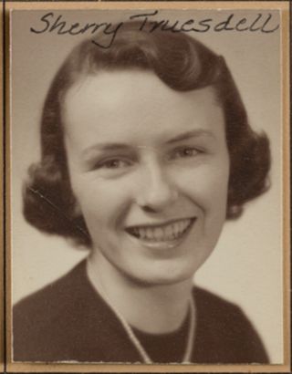 Theta Chapter Composite Detail, Sherry Truesdell, 1953