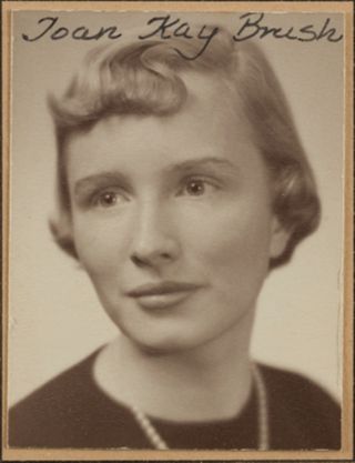 Theta Chapter Composite Detail, Joan Kay Brush, 1953