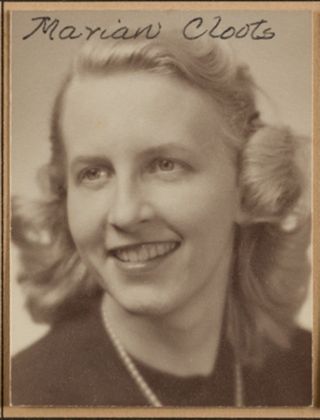 Theta Chapter Composite Detail, Marian Cloots, 1953