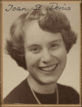 Theta Chapter Composite Detail, Joan St. Denis, 1953