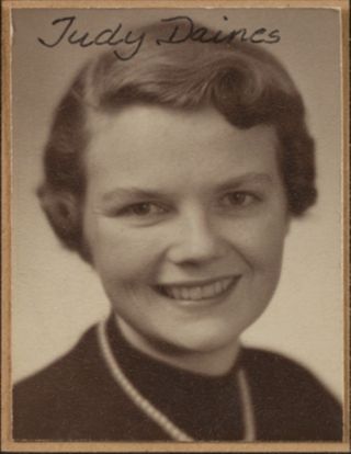 Theta Chapter Composite Detail, Judy Daines, 1953