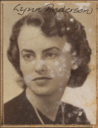 Theta Chapter Composite Detail, Lynn Anderson, 1953