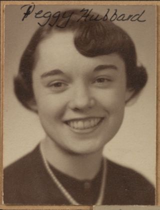 Theta Chapter Composite Detail, Peggy Hubbard, 1953