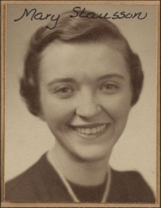 Theta Chapter Composite Detail, Mary Slausson, 1953