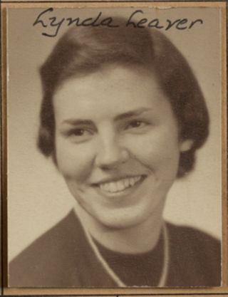 Theta Chapter Composite Detail, Lynda Leaver, 1953