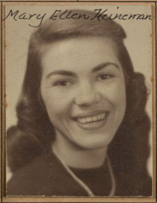 Theta Chapter Composite Detail, Mary Ellen Heineman, 1953