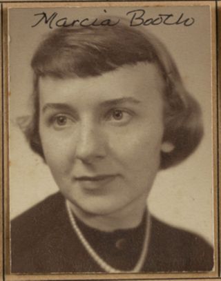 Theta Chapter Composite Detail, Marcia Booth, 1953