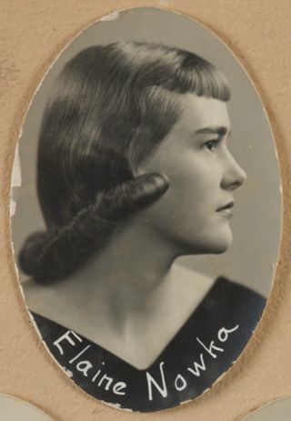 Theta Chapter Composite Detail, Elaine Nowka, 1957