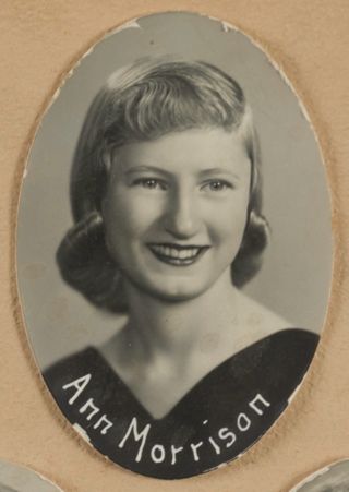 Theta Chapter Composite Detail, Ann Morrison, 1957