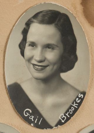 Theta Chapter Composite Detail, Gail Brookes, 1957