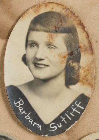 Theta Chapter Composite Detail, Barbara Sutliff, 1957