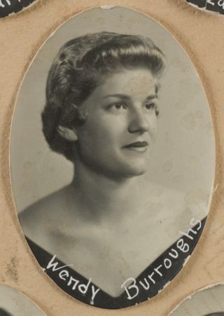 Theta Chapter Composite Detail, Wendy Burroughs, 1957