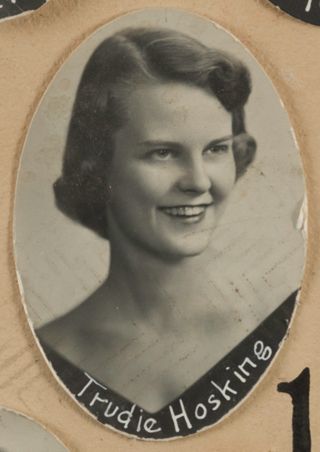 Theta Chapter Composite Detail, Trudie Hosking, 1957