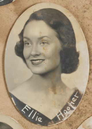 Theta Chapter Composite Detail, Ellie Hooper, 1957