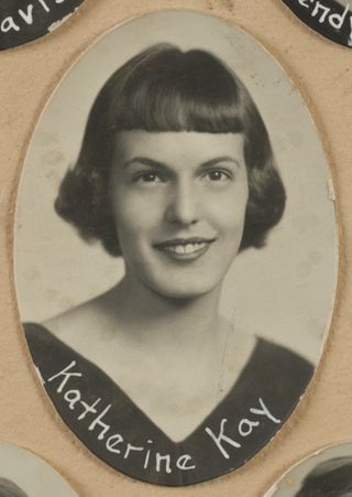 Theta Chapter Composite Detail, Katherine Kay, 1957