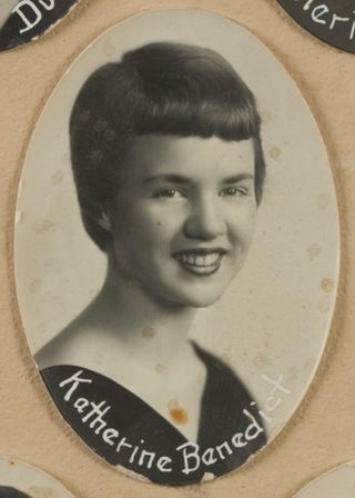 Theta Chapter Composite Detail, Katherine Benedict, 1957