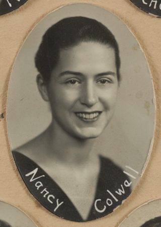 Theta Chapter Composite Detail, Nancy Colwell, 1957