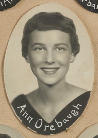 Theta Chapter Composite Detail, Ann Orebaugh, 1957