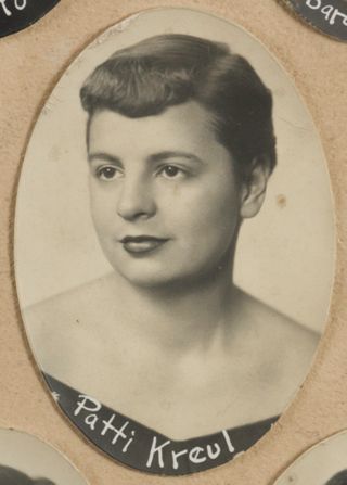 Theta Chapter Composite Detail, Patti Kreul, 1957