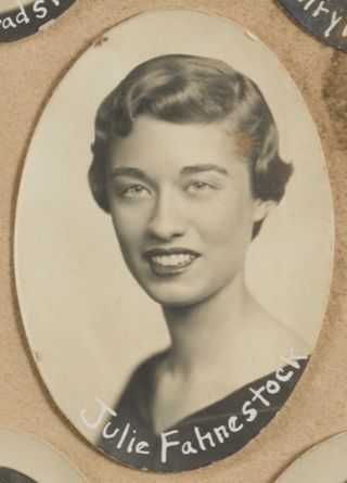 Theta Chapter Composite Detail, Julie Fahnestock, 1957