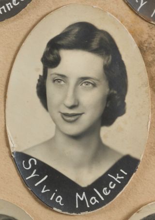 Theta Chapter Composite Detail, Sylvia Malecki, 1957