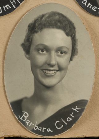 Theta Chapter Composite Detail, Barbara Clark, 1957