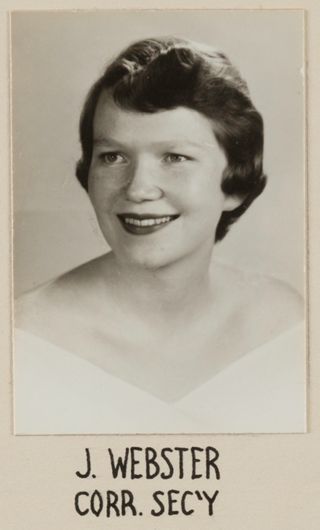 Theta Chapter Composite Detail, J. Webster, 1959