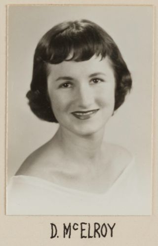 Theta Chapter Composite Detail, D. McElroy, 1959