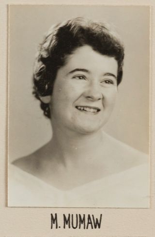 Theta Chapter Composite Detail, M. Mumaw, 1959