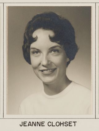 Theta Chapter Composite Detail, Jeanne Clohset, 1963