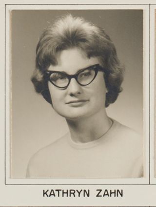 Theta Chapter Composite Detail, Kathryn Zahn, 1963