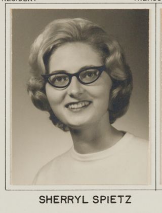 Theta Chapter Composite Detail, Sherryl Spietz, 1963